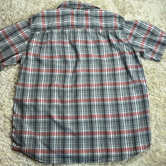 Carhartt Force Relaxed Fit Short Sleeve Button Up Lightweight Plaid Shirt, XL - Picture 5 of 7